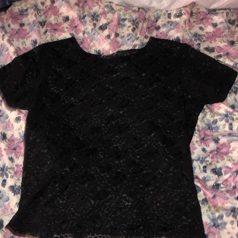 See thru tee